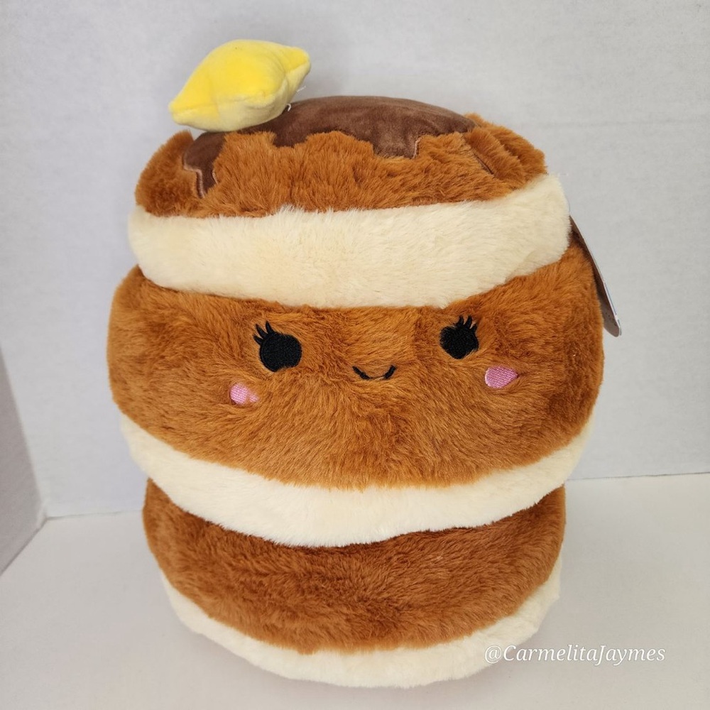 RAYEN 🥞 Fuzzamallows Stack Of Pancakes W Butter Original Squishmallows NWT